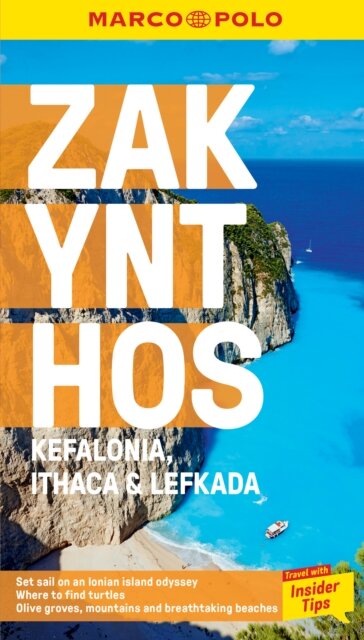 Zakynthos and Kefalonia Marco Polo Pocket Travel Guide - with pull out map