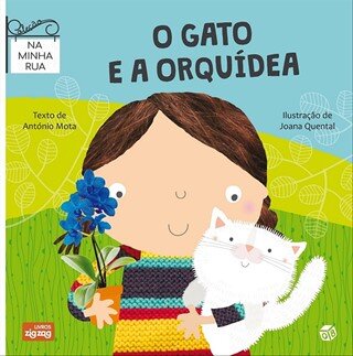 Na Minha Rua O Gato E A Orquídea