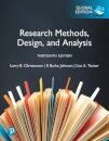 Research Methods, Design, and Analysis, Global Edition