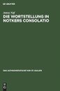 Die Wortstellung in Notkers Consolatio