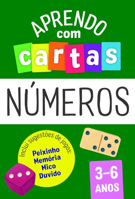 Aprendo com Cartas: Números 3-6 Anos