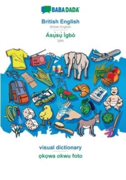 British English - Asụ̀sụ̀ Igbo, visual dictionary