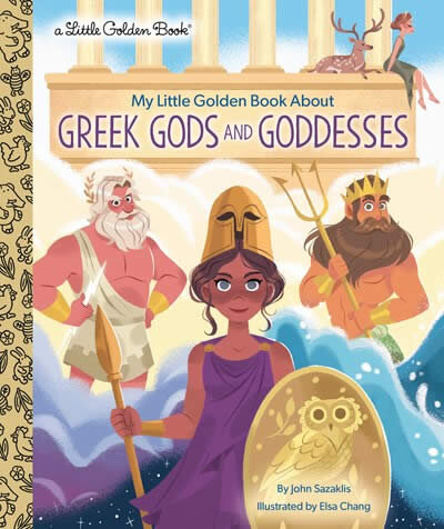 My Little Golden Book About Greek Gods And Goddess