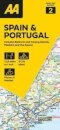 AA Road Map Spain & Portugal
