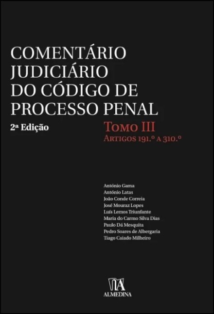 Comentário Judiciário Do Código De Processo Penal - Tomo Iii - 2ª Edição