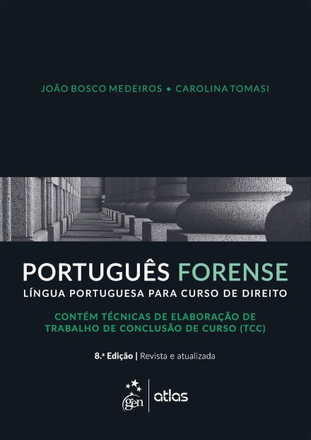 Português Forense Língua Portuguesa para Curso de Direito
