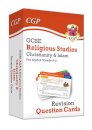 GCSE AQA A Religious Studies: Christianity & Islam Revision Question Cards