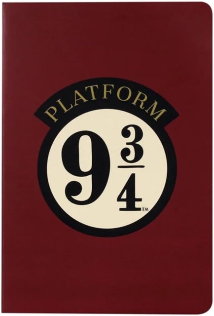 A5 Notebook (Softcover) - Harry Potter (Platform 9 3/4)