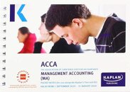 MANAGEMENT ACCOUNTING - POCKET NOTES