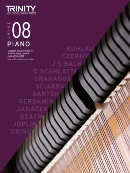 Trinity College London Piano Exam Pieces Plus Exercises From 2021: Grade 8