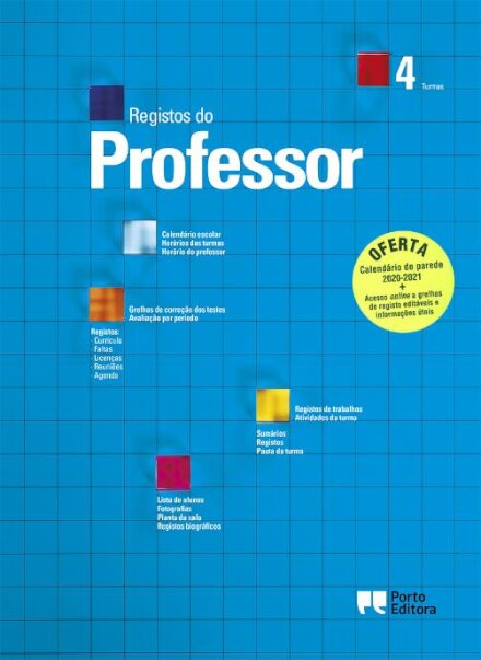 Registos do Professor - 4 Turmas
