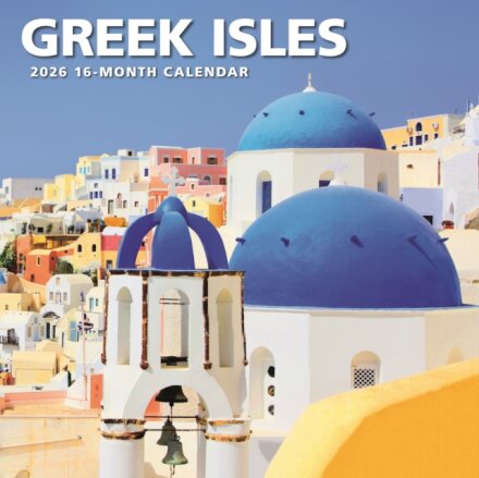 Greek Isles Square Wall Sunday Start Cal