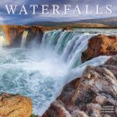 Waterfalls Calendar 2026  Square Scenic Wall Calendar - 16 Month