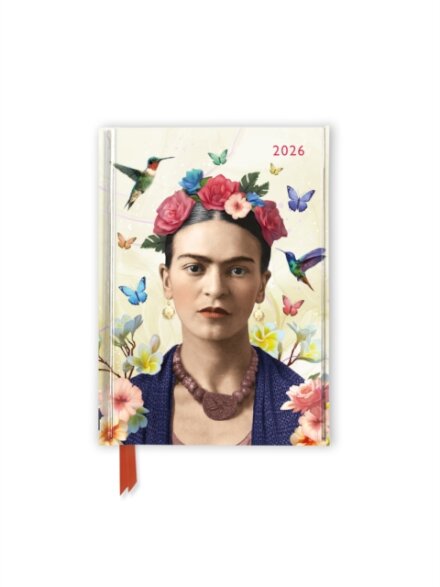 Frida Kahlo: Life of an Icon 2026 Luxury Pocket Diary Planner - Week to View