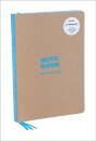 Kraft and Blue A4 Notebook