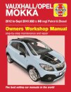 Vauxhall/Opel Mokka Petrol & Diesel (12 - Sept 16) 62 to 66 Haynes Repair Manual