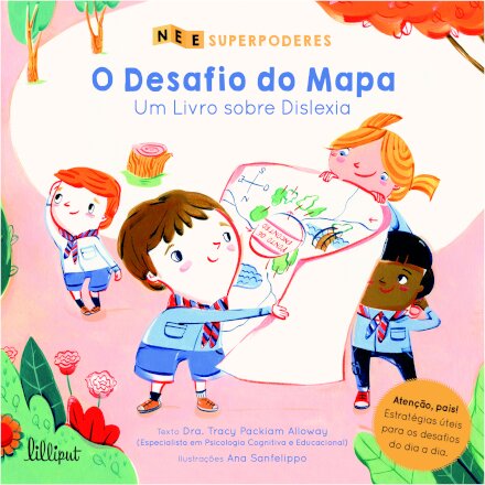 Superpoderes 3 O Desafio do Mapa: Um Livro sobre Dislexia