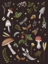Mushroom Lined Journal