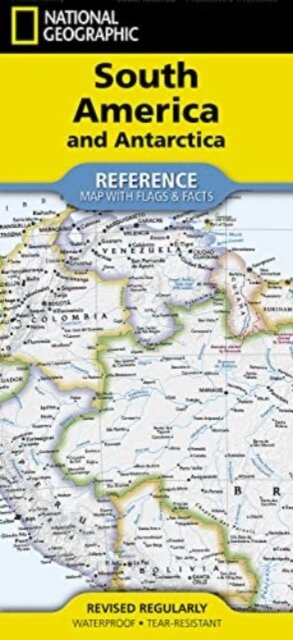 South America and Antarctica Map