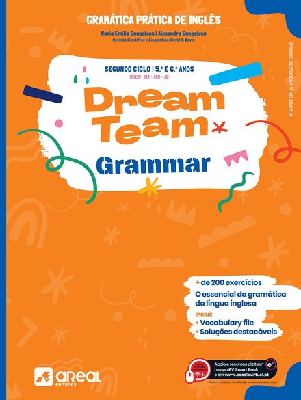 Dream Team Grammar - Inglês - 5.º e 6.º Anos - Gramática Prática de Inglês