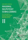 Maximal Nilpotent Subalgebras II