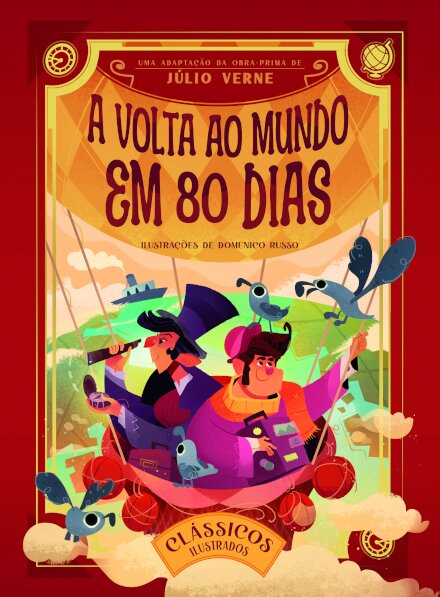 Clássicos Ilustrados: A Volta ao Mundo em 80 Dias