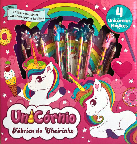 Unicórnos: lápis com cheiro