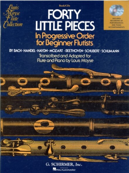 Forty Little Pieces (Book/Online Audio)