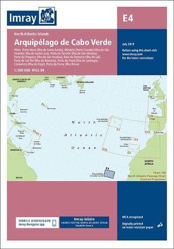 Imray Chart E4 : Arquipelago de Cabo Verde : 4