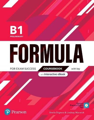 Formula B1 Preliminary Coursebook and Interactive eBook with Key with Digital Resources & App