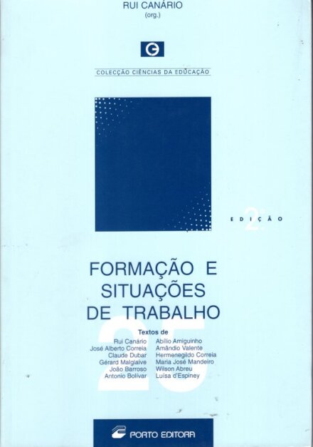 Formação e Situações de Trabalho