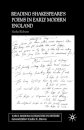 Reading Shakespeare’s Poems in Early Modern England