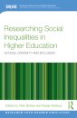 Researching Social Inequalities in Higher Education