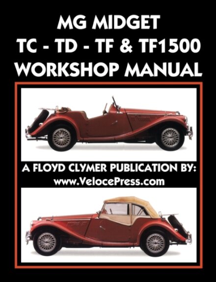 MG Midget Tc-Td-Tf-Tf1500 Workshop Manual