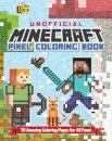 The Unofficial Minecraft Pixel Coloring Book