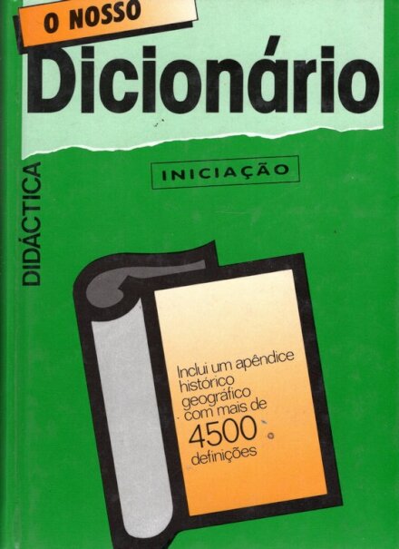 O nosso dicionário iniciação