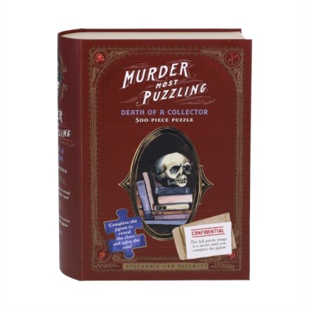 Murder Most Puzzling Death of a Collector 500-Piece Puzzle