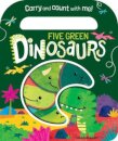 Five Green Dinosaurs