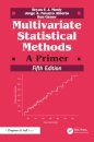 Multivariate Statistical Methods