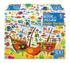 Book And Jigsaw Under The Sea