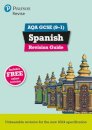 Pearson Revise AQA GCSE Spanish Revision Guide incl. audio, quiz & video - for 2026, 2027 exams