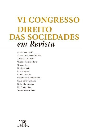 VI Congresso De Direito Das Sociedades Em Revista