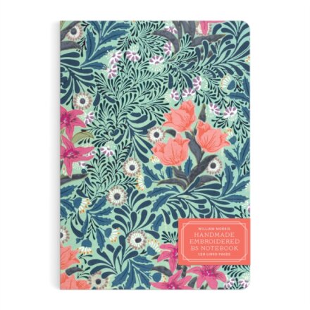 William Morris Bower Handmade Embroidered B5 Journal