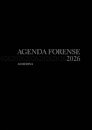 Agenda Forense 2026 (Preto)