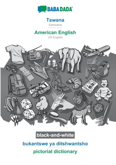 Tswana - American English, bukantswe ya ditshwantsho, BW