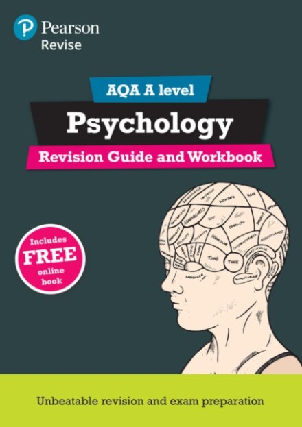 Pearson REVISE AQA A Level Psychology Revision Guide and Workbook incl. online revision - for 2025, 2026 exams