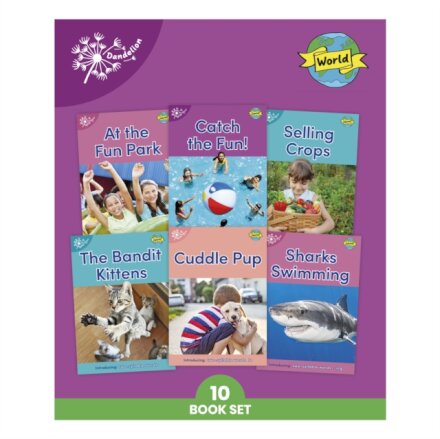 Phonic Books Dandelion World Stages 16-20