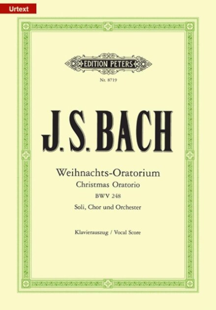 Christmas Oratorio BWV 248 (Vocal Score)