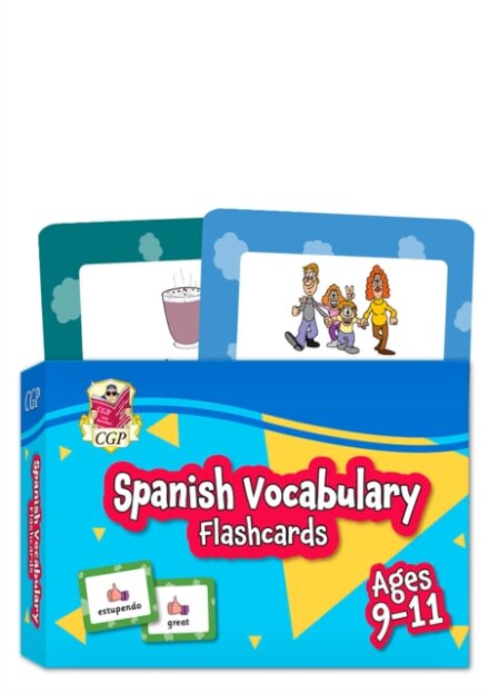 Spanish Vocabulary Flashcards for Ages 9-11 (with Free Online Audio)