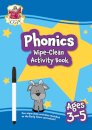 Phonics Wipe-Clean Activity Book for Ages 3-5 (with pen)